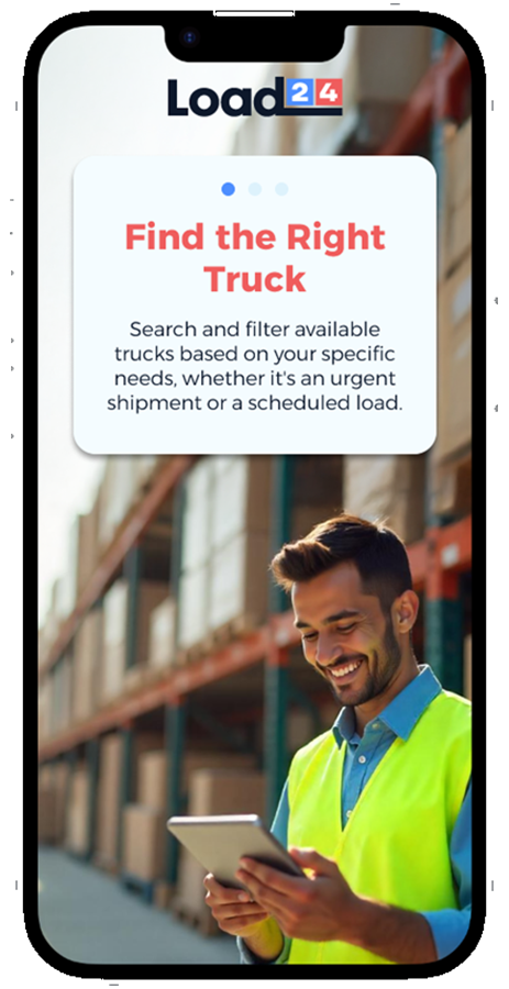 Load24 Cargo — find the right truck