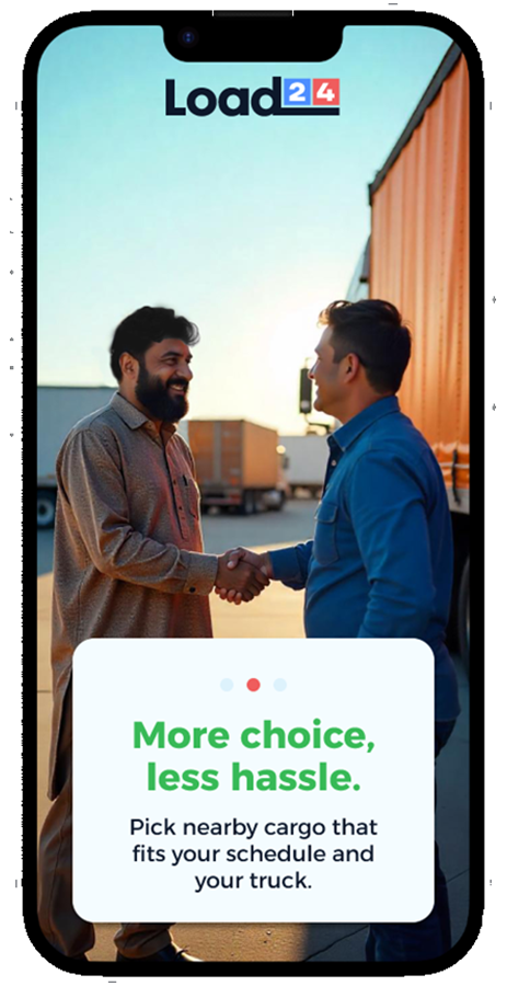 Load24 Trucker — more choice, less hassle